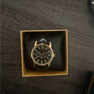 Icelink Elegant Black and Gold watch